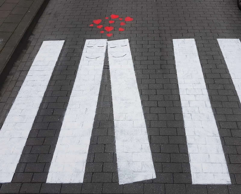 Creative Street Art Moments by OakOak
