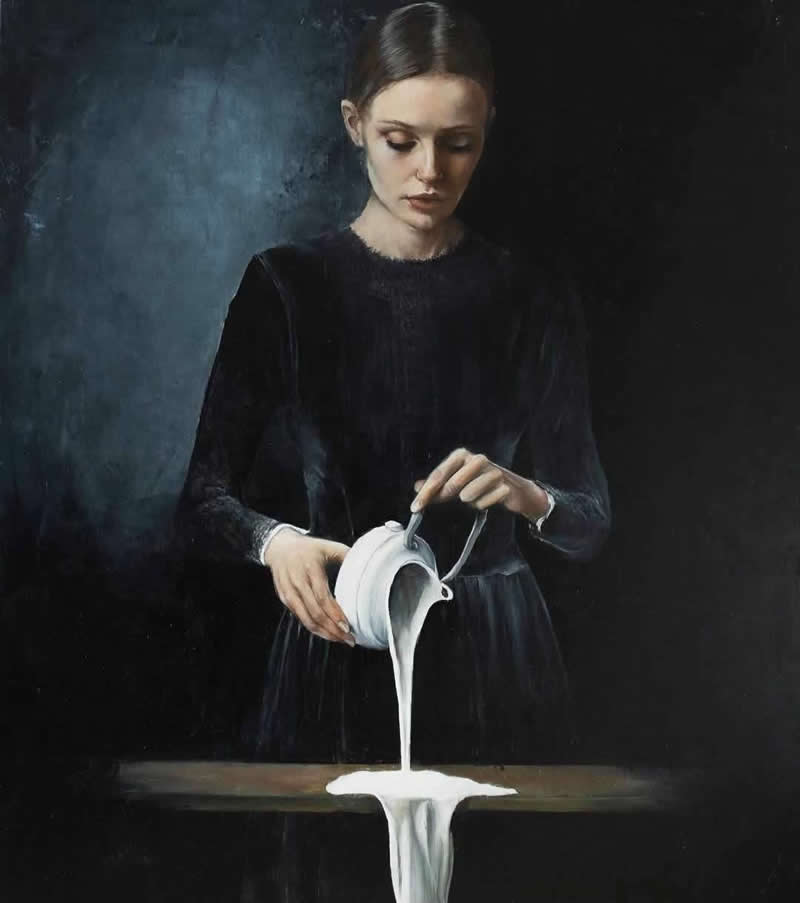 Margit J. Fureder: 30 Emotionally Intense Paintings That Blur Reality and Dreams 49 Emotionally Intense Paintings by Margit J. Fureder