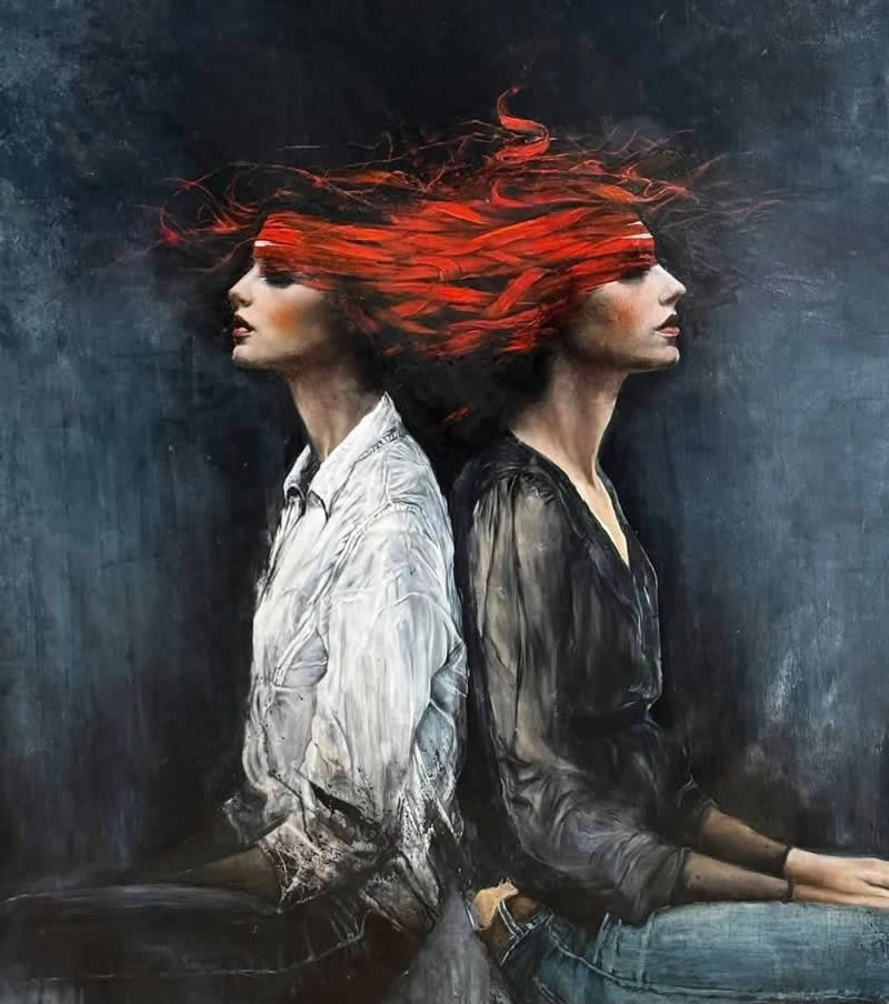 Margit J. Fureder: 30 Emotionally Intense Paintings That Blur Reality and Dreams 55 Emotionally Intense Paintings by Margit J. Fureder