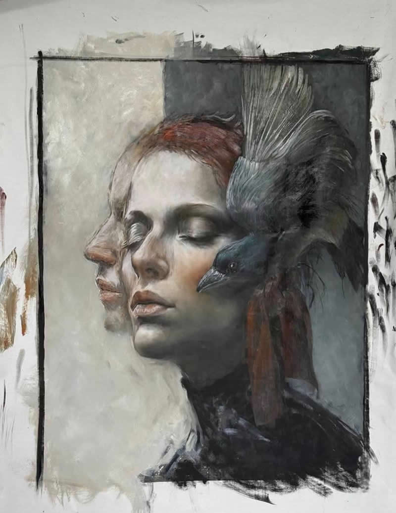 Margit J. Fureder: 30 Emotionally Intense Paintings That Blur Reality and Dreams 57 Emotionally Intense Paintings by Margit J. Fureder