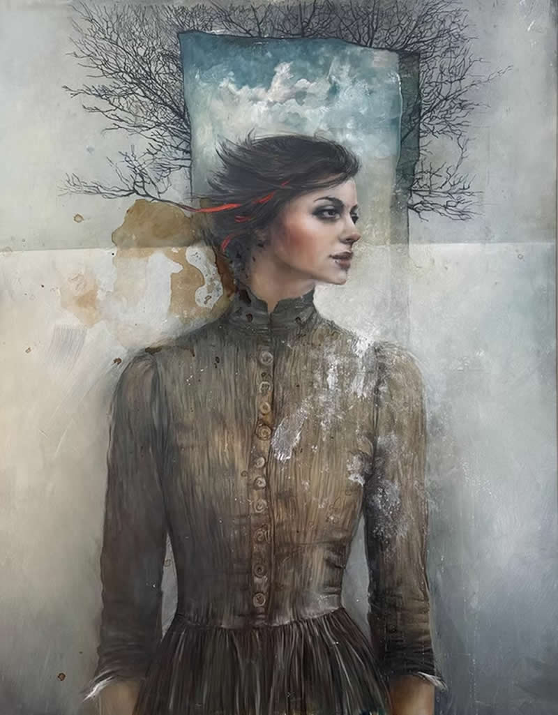 Margit J. Fureder: 30 Emotionally Intense Paintings That Blur Reality and Dreams 62 Emotionally Intense Paintings by Margit J. Fureder