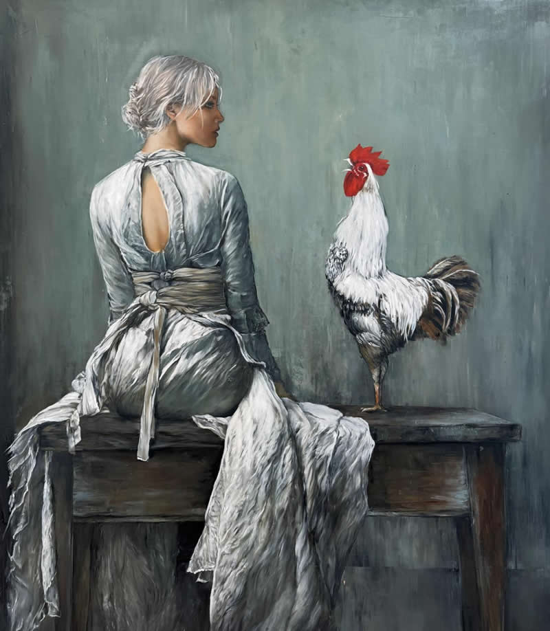 Margit J. Fureder: 30 Emotionally Intense Paintings That Blur Reality and Dreams 64 Emotionally Intense Paintings by Margit J. Fureder