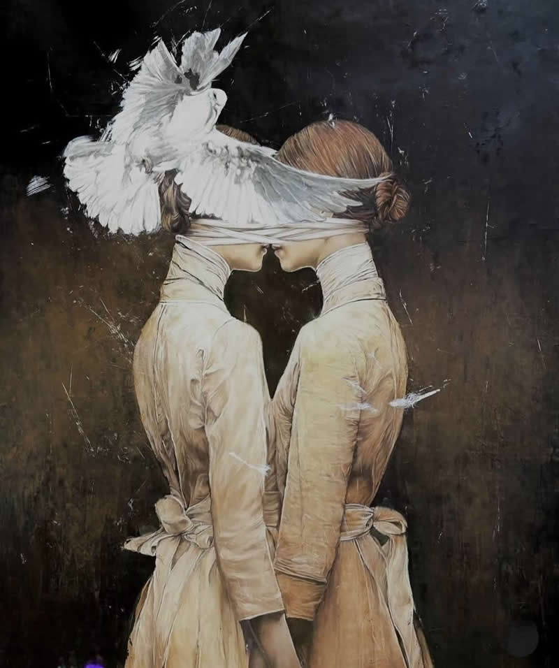 Margit J. Fureder: 30 Emotionally Intense Paintings That Blur Reality and Dreams 38 Emotionally Intense Paintings by Margit J. Fureder