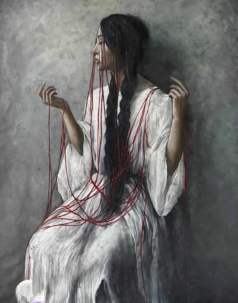 Margit J. Fureder: 30 Emotionally Intense Paintings That Blur Reality and Dreams 39 Emotionally Intense Paintings by Margit J. Fureder