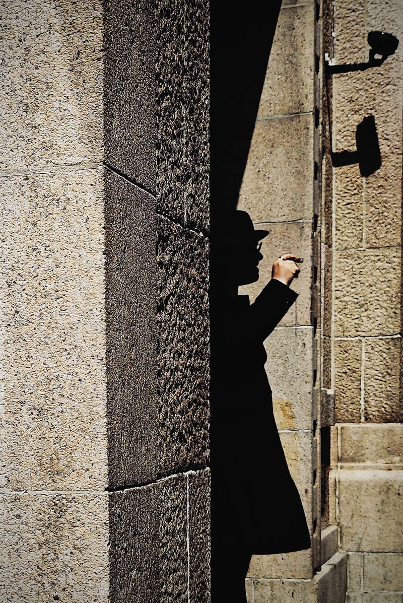 Shot on Phones: 33 Amazing Silhouette Photos That Redefine Mobile Photography 39 Cigar Smoker by Yajun Hu - Mobile Photography Awards Silhouettes Winners