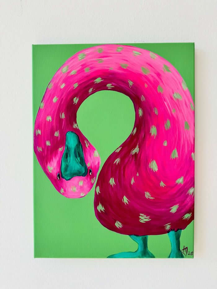 Surreal Goose Paintings by Ivanka Nechyporuk