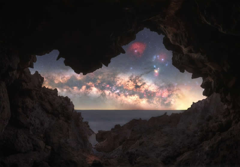 Galaxy on the Rise by Anastasia Gulova - Milky Photographer of the Year 2026 Winners