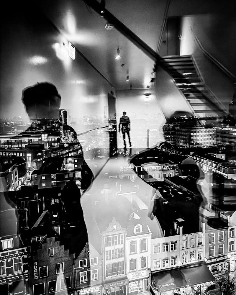 Through the Silent Streets: 30 Timeless Black and White Street Photos by Fernando Coelho 46 Black and White Street Photography Fernando Coelho