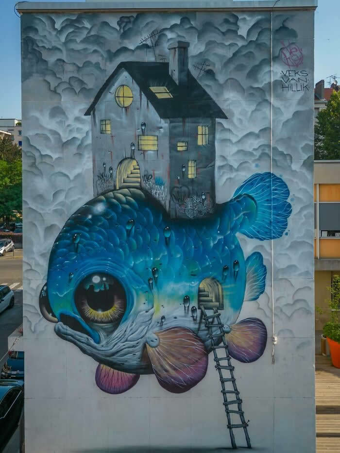 Hidden in Plain Sight: 40 Street Art Photos That Turn Walls Into Open-Air Galleries 54 Street Art Photos That Turn Walls Into Open-Air Galleries