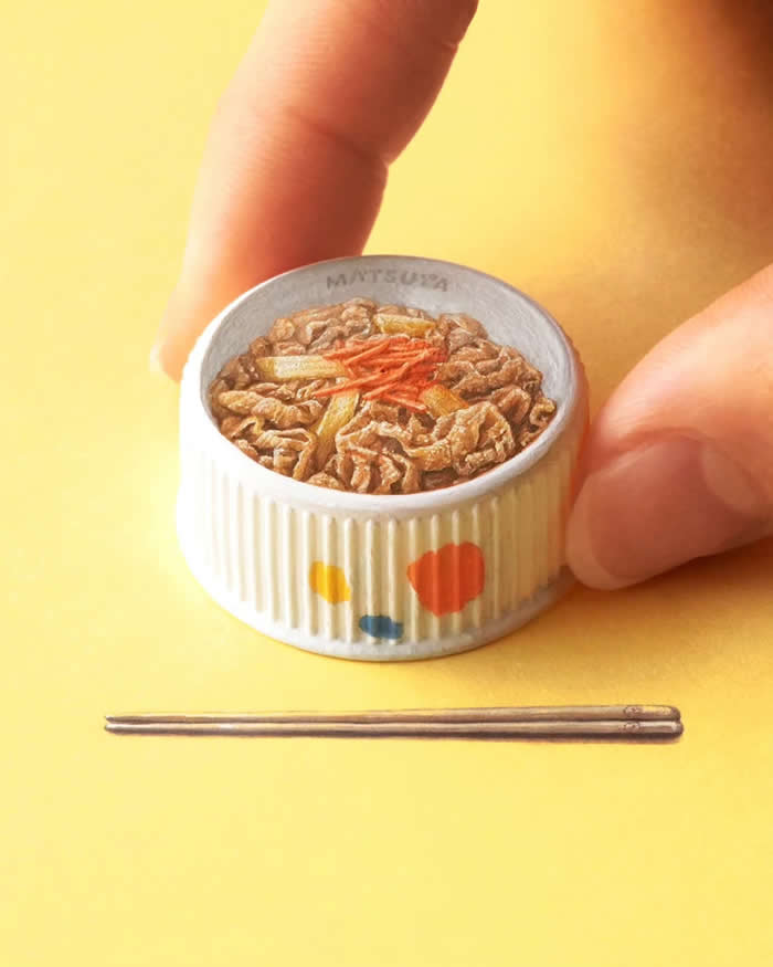 Tiny Worlds: 30 Hyper-Detailed Bottle Cap Paintings by Mito Nishikura That Defy Belief 48 Hyper-Detailed Bottle Cap Paintings by Mito Nishikura