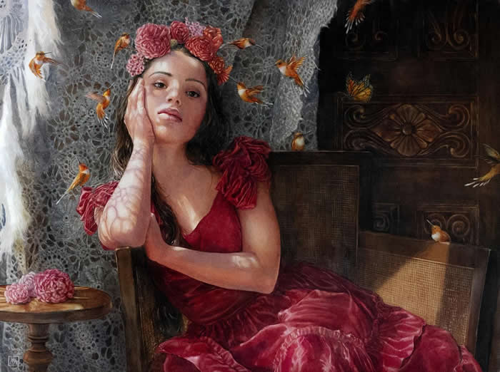 27 Watercolor Paintings by Daniela Werneck That Capture Light, Emotion, and Feminine Elegance 48 Watercolor Paintings by Daniela Werneck That Capture Light, Emotion, and Feminine Elegance