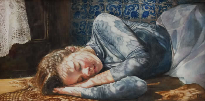 27 Watercolor Paintings by Daniela Werneck That Capture Light, Emotion, and Feminine Elegance 38 Watercolor Paintings by Daniela Werneck That Capture Light, Emotion, and Feminine Elegance