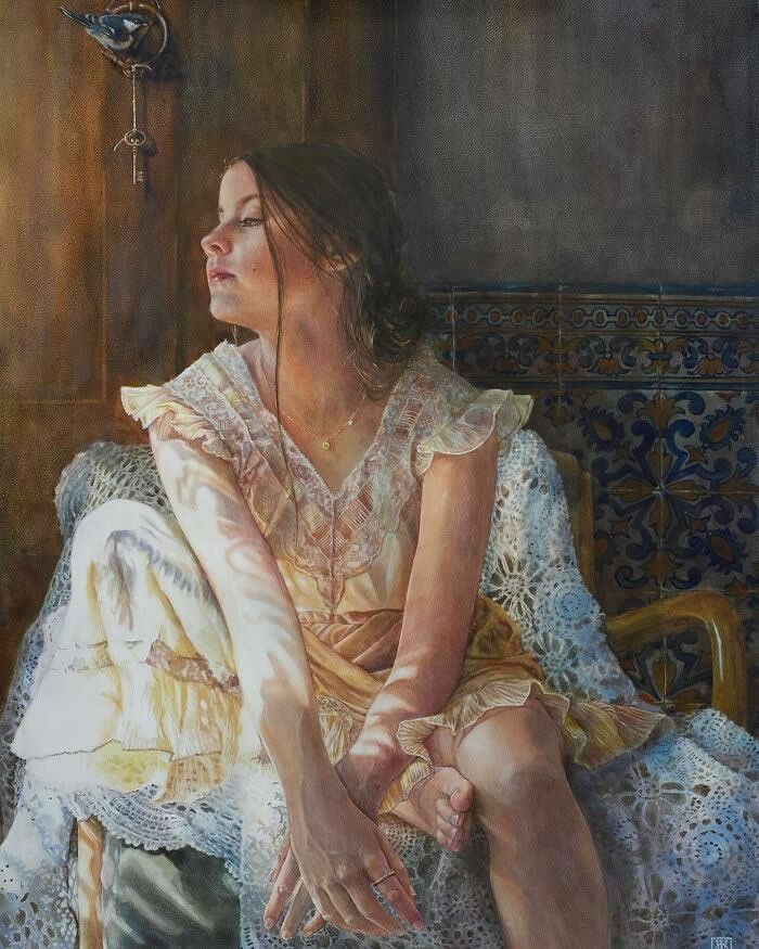 27 Watercolor Paintings by Daniela Werneck That Capture Light, Emotion, and Feminine Elegance 40 Watercolor Paintings by Daniela Werneck That Capture Light, Emotion, and Feminine Elegance