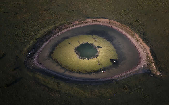The Eye Of The Apennines By Valeria Castiello - International Aerial Photographer of the Year 2026 Awards
