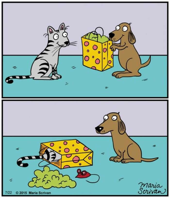 Hilarious Funny Dog Comics by Maria Scrivan