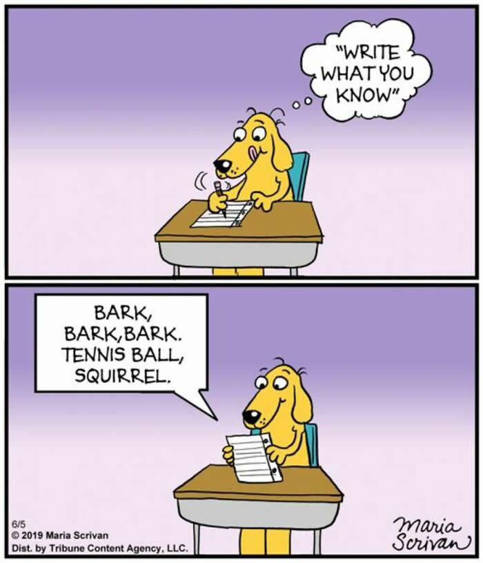 Hilarious Funny Dog Comics by Maria Scrivan