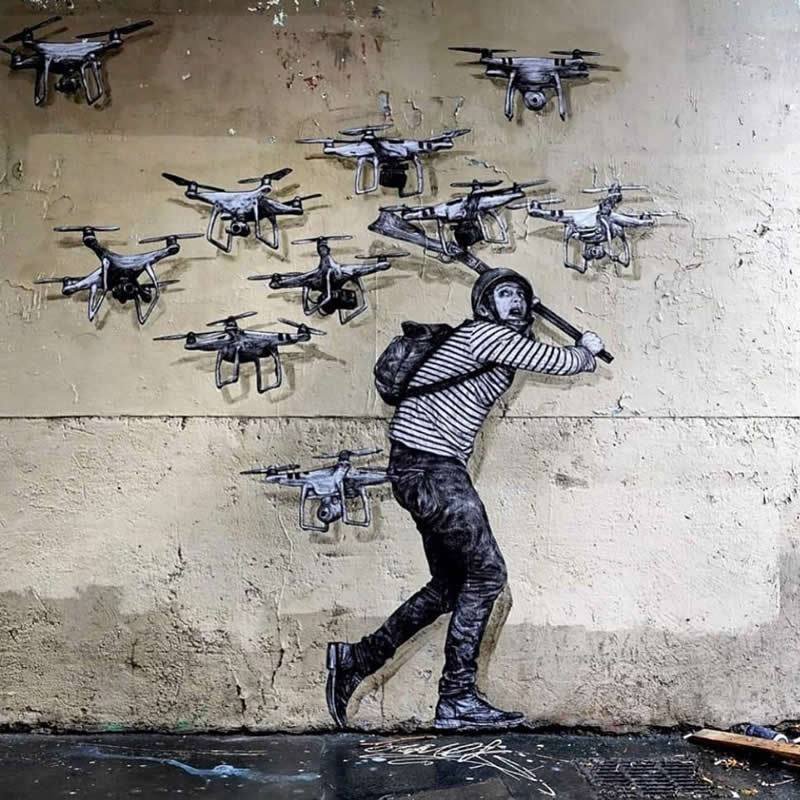 Celebrate Creativity: 30 Epic Street Murals That Will Change the Way You See Cities 57 Wall in Paris, France - Epic Street Murals That Will Change the Way You See Cities