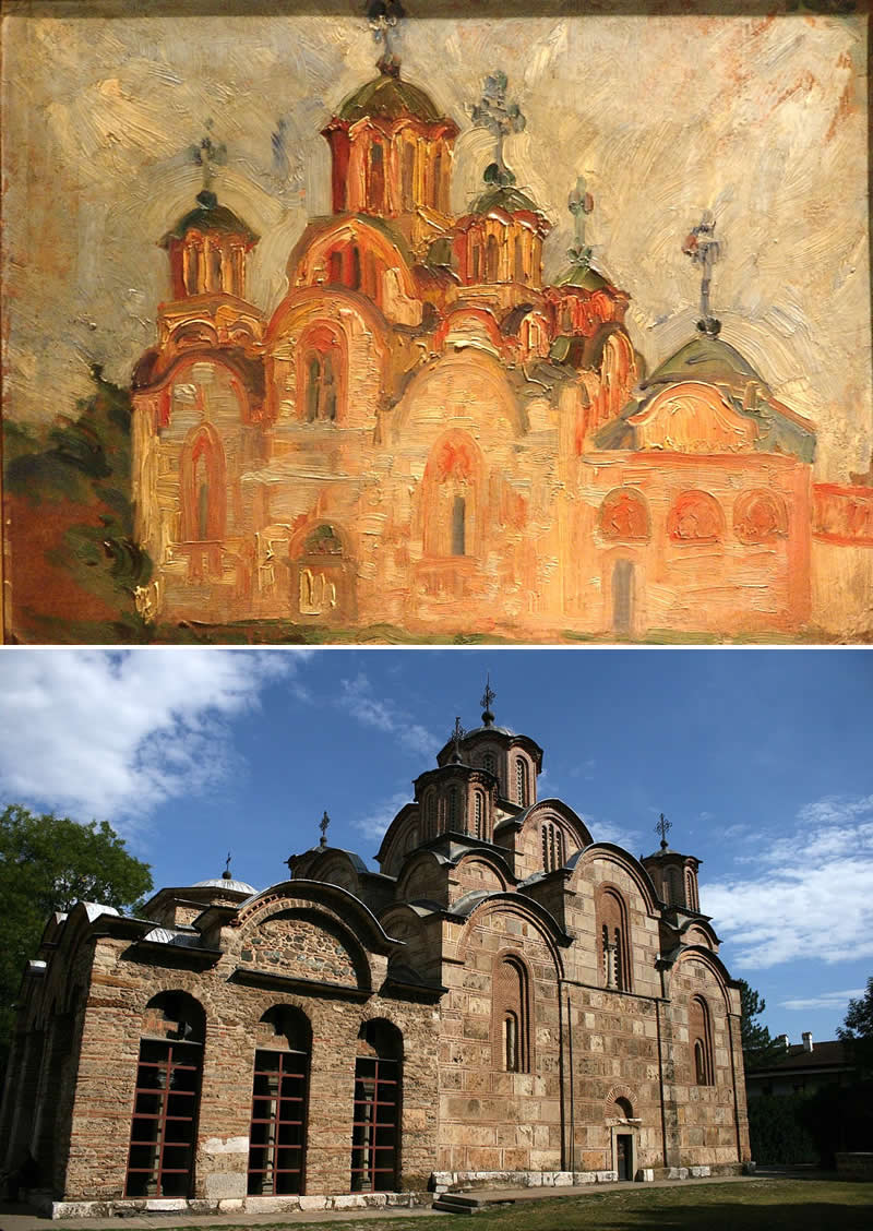 From Canvas to Reality: 27 Famous Paintings and Their Real-Life Locations 53 Nadezhda Petrovich - Famous Paintings and Their Real-Life Locations