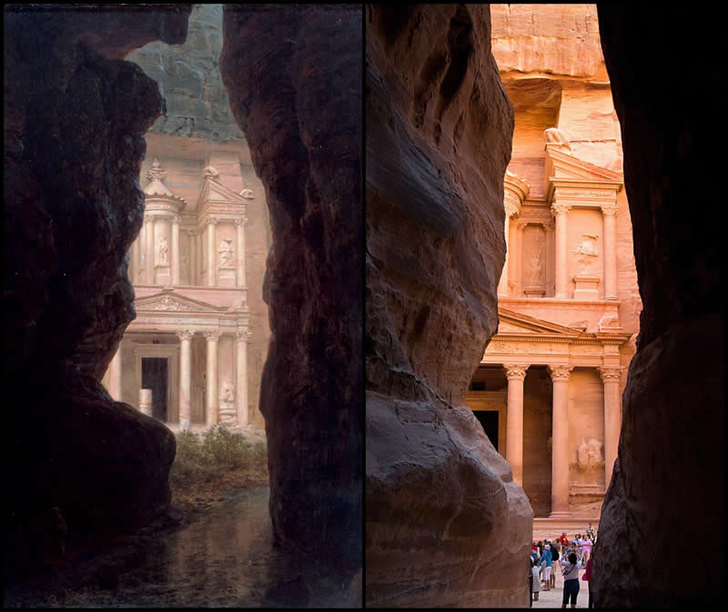 From Canvas to Reality: 27 Famous Paintings and Their Real-Life Locations 34 American Gothic by Grant Wood (1930) - Famous Paintings and Their Real-Life Locations